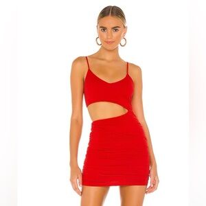 Red superdown dress size S never worn